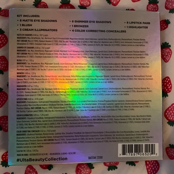 NEW NEVER USED ! Holographic Ulta beauty set - Picture 2 of 4
